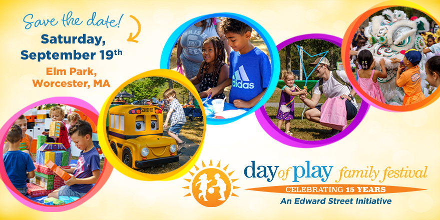 Save the date! Saturday, September 19th - Elm Park, Worcester, MA